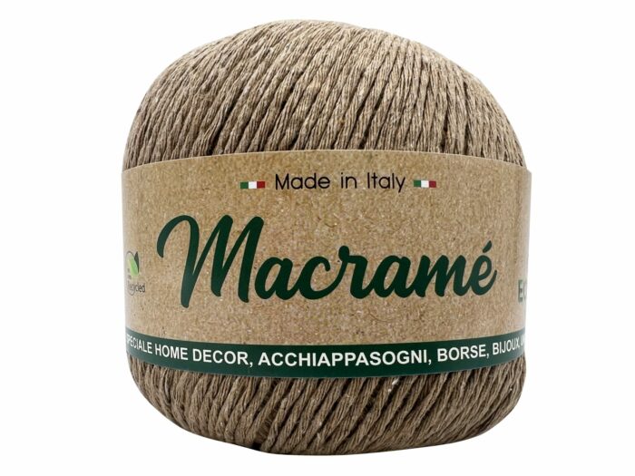 Macramé beige oscuro