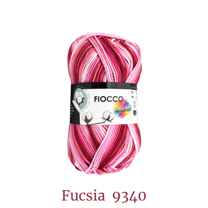 Algodón fiocco multicolor