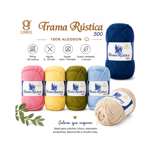 trama rustica 500