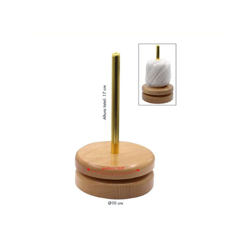 soporte para ovillos giratorio