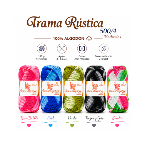colores trama rustica matizados