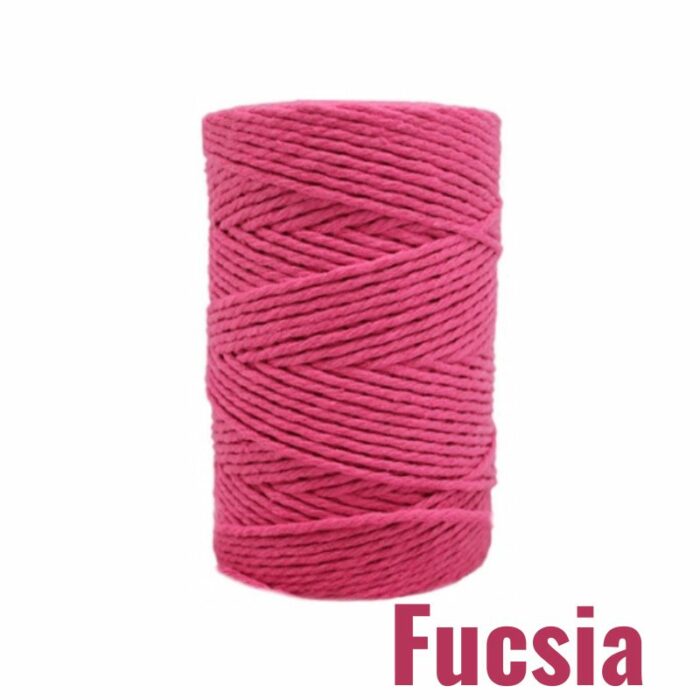 Macramé fucsia