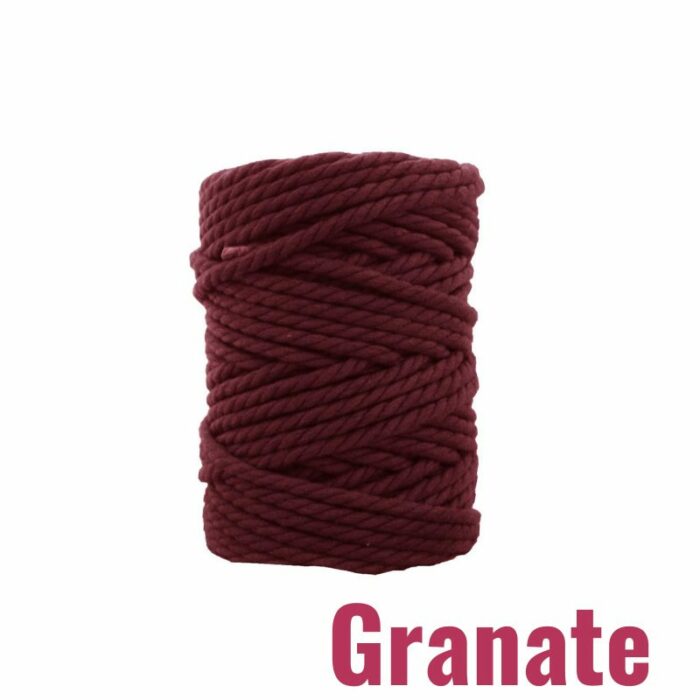 Macramé granate