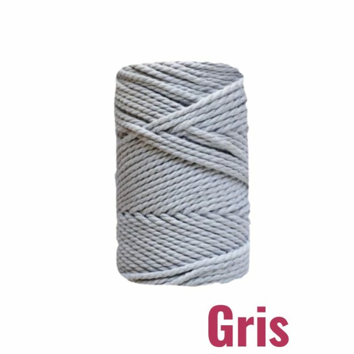 Macramé gris