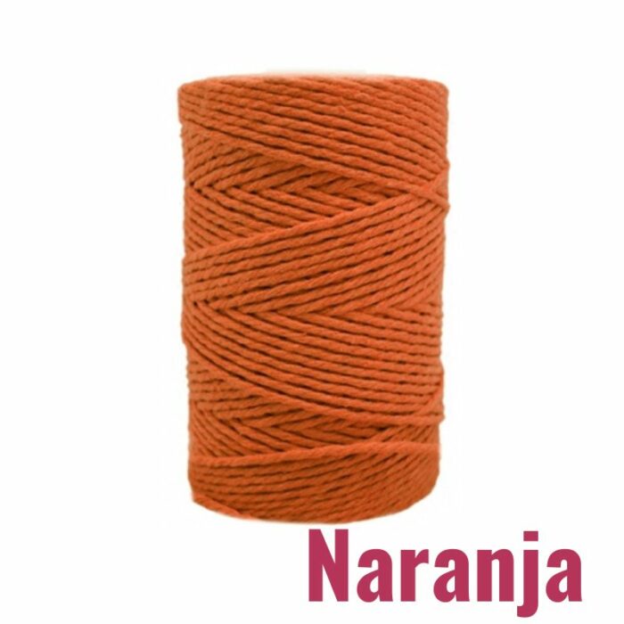 Macramé naranja