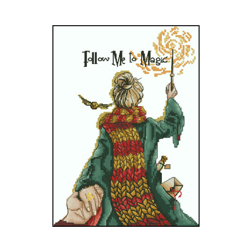 hacemos magia en punto de cruz