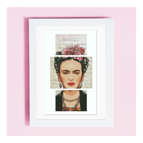 triptico frida para bordar