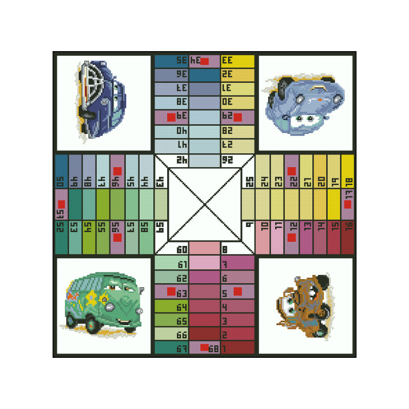 2010-9 Parchís cars