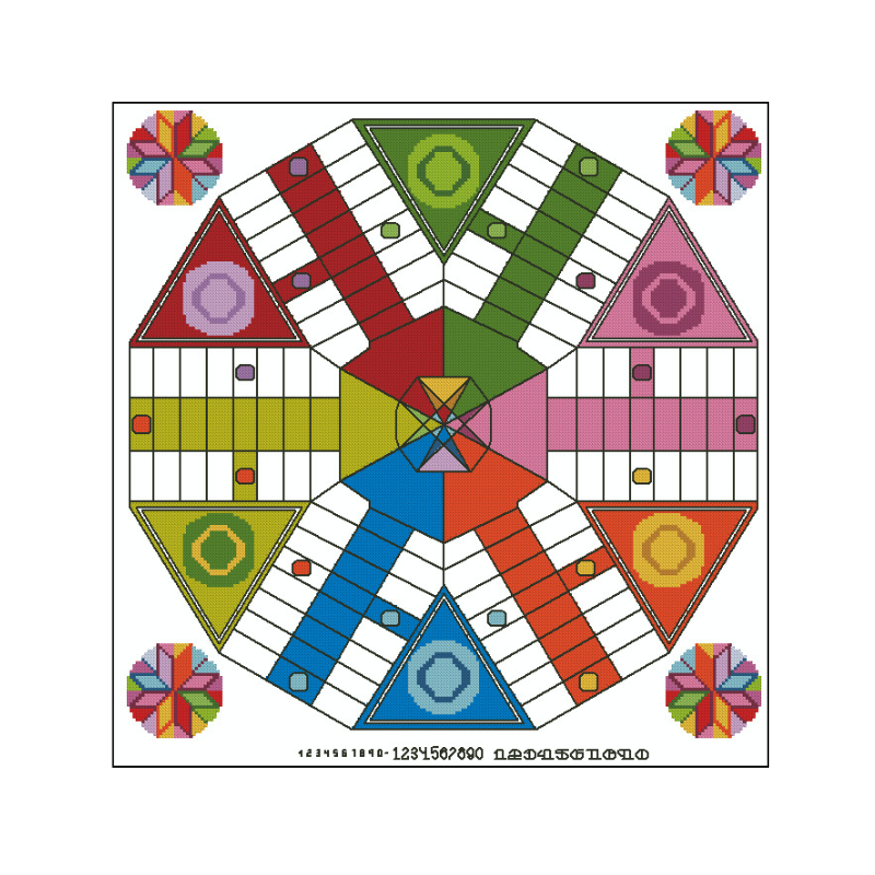 2013-9 Parchis 6 jugadores