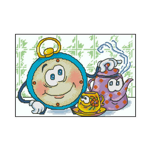 reloj infantil punto de cruz reloj infantil en punto de cruz