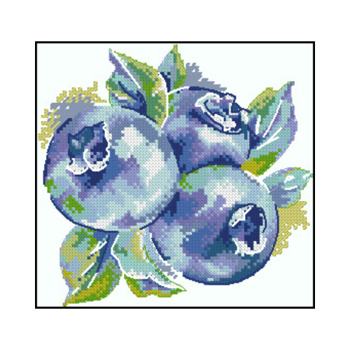 arandanos punto de cruz arandanos en punto de cruz