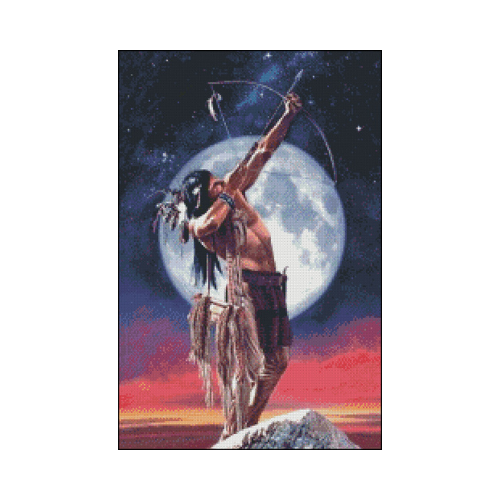 cazador de estrellas punto de cruz cazador de estrellas para bordar