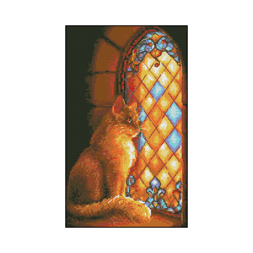 guardian patron punto de cruz