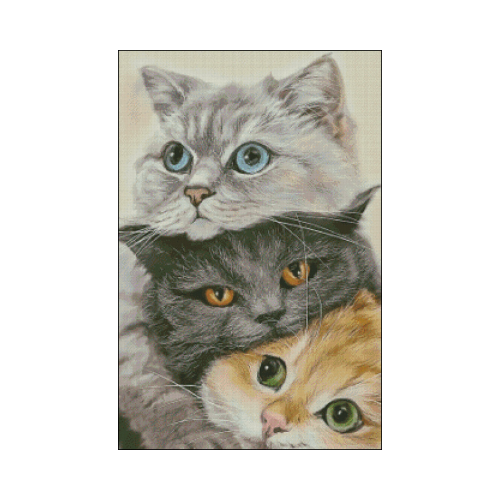 los gatos punto de cruz los gatos en punto de cruz