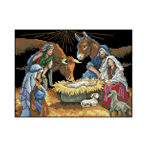 noche de paz punto de cruz noche de paz patron de bordado