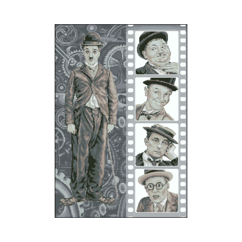 El cine diseños para bordar