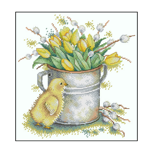 primavera de tulipanes para bordar primavera de tulipanes para bordar