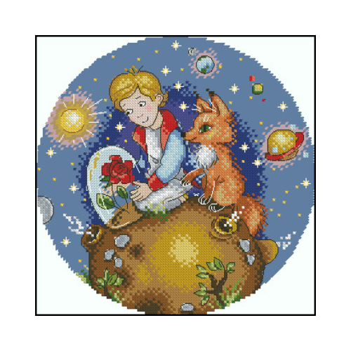 principito punto de cruz principito patron para bordar