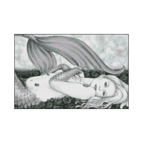 sirena eavan patron de bordado