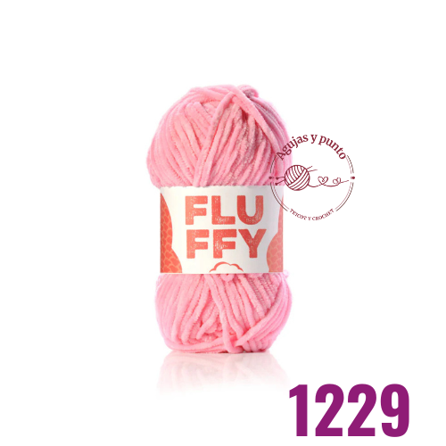 rosa fluffy 1229