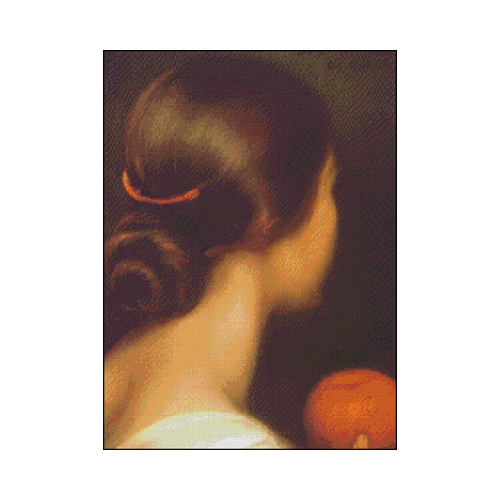 el moño julio romero patron de bordado el mono de julio romero punto de cruz