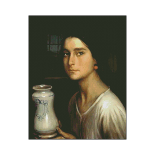 nieves patron de bordado