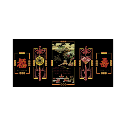 larga vida patron de bordado