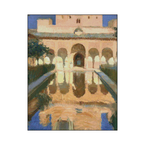 salon de los embajadores punto de cruz salon de los embajadores patron para bordar