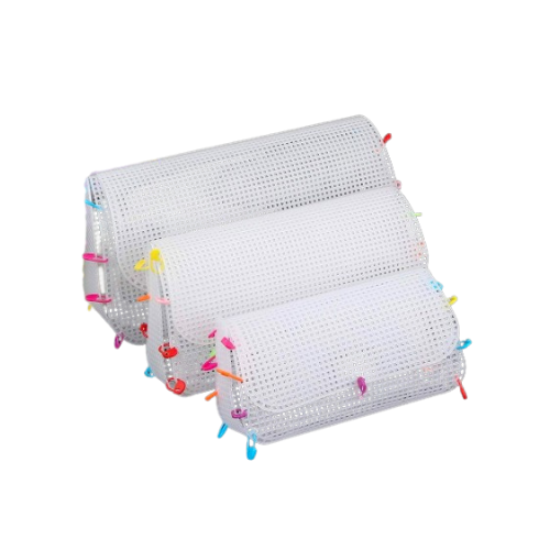 malla plástica para bolsos