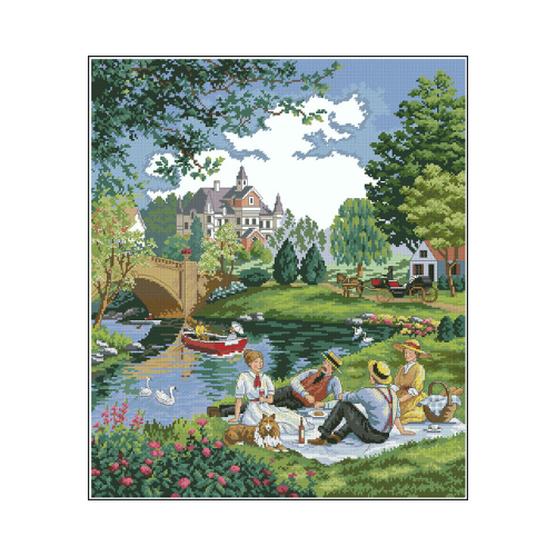 picnic punto de cruz picnic patron punto de cruz