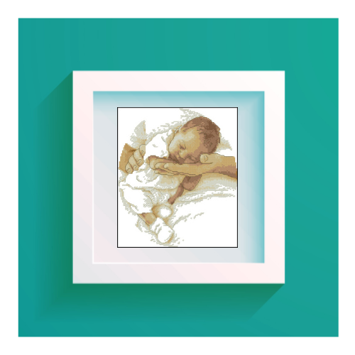 mama y vida en punto de cruz