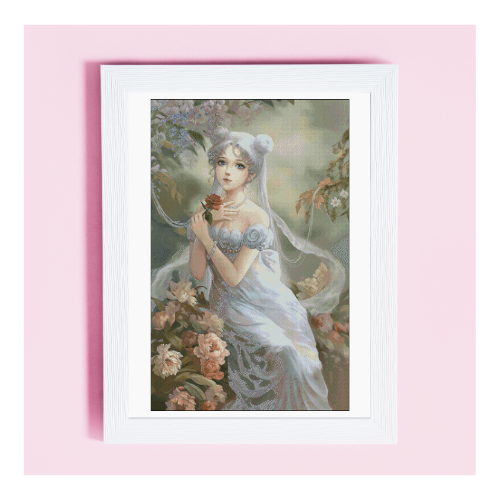 crystal moon patrón para bordar