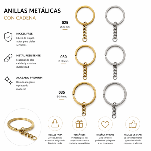 Anillas de llaveros