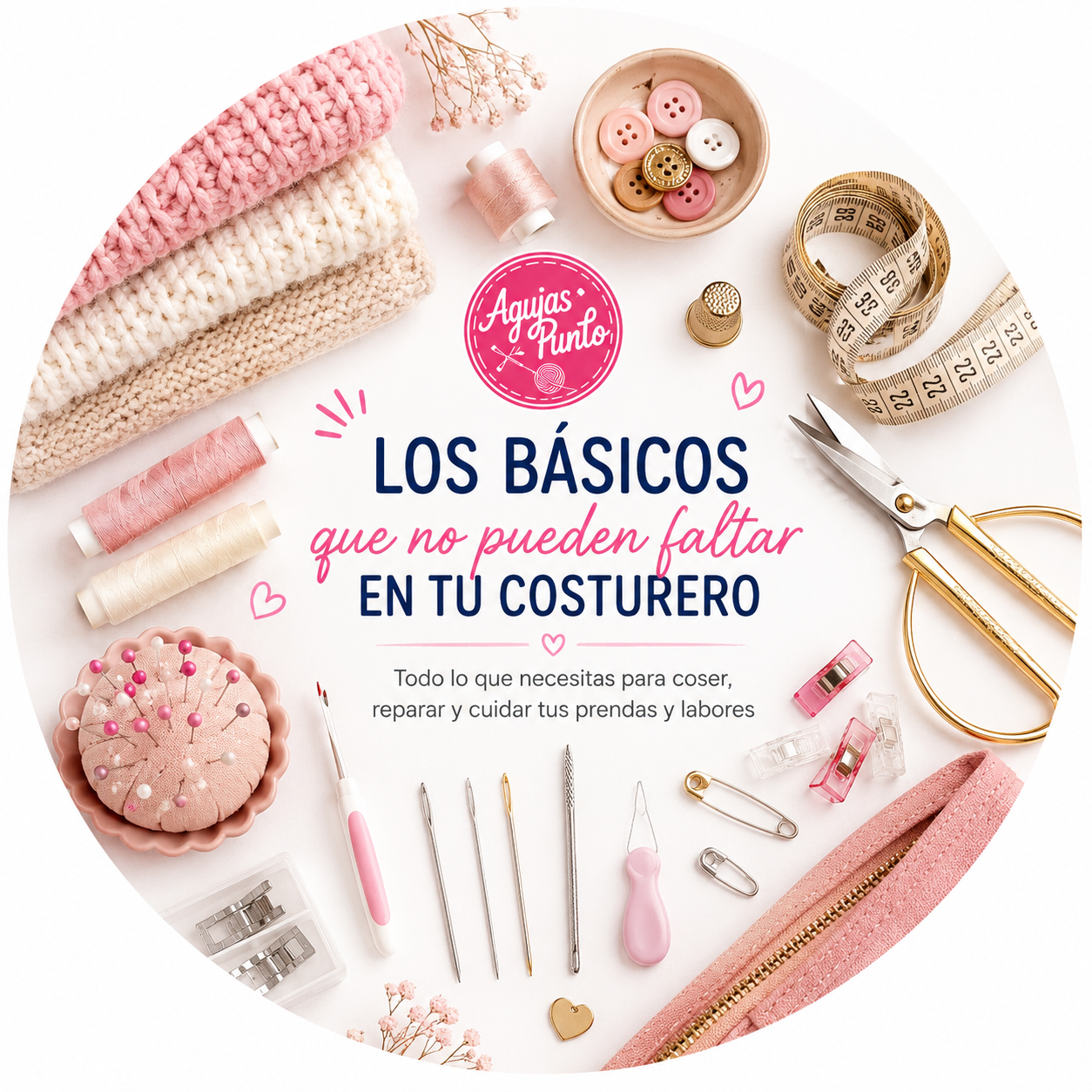 Qué básicos no pueden faltar en un costurero bien preparado