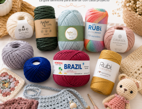 ¿Qué hilo elijo para crochet?